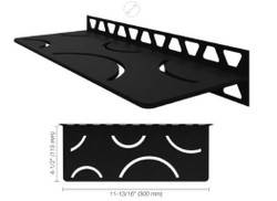 Schluter Shelf-W Curve  Matte Black SWS1 D6 MGS